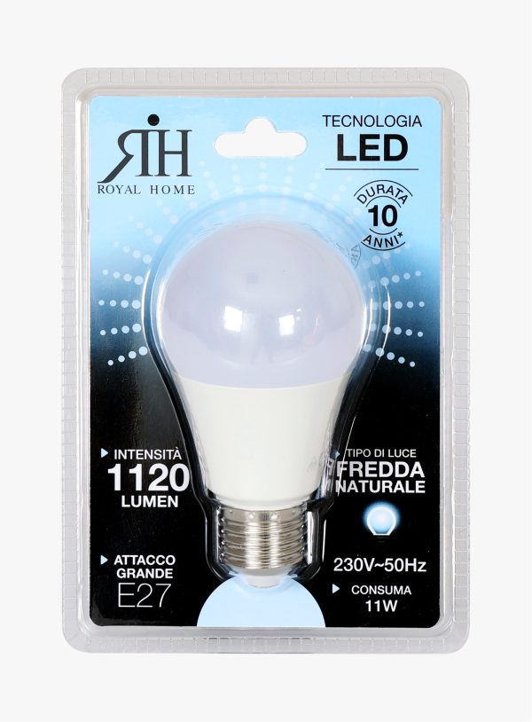 Lampadina led 79 watt a goccia fredda F