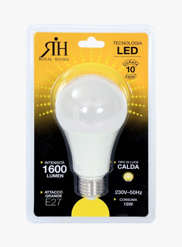 Lampadina led 110 watt a goccia calda F