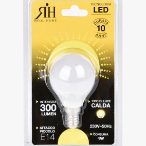 Lampadina led 30 watt a sfera calda G