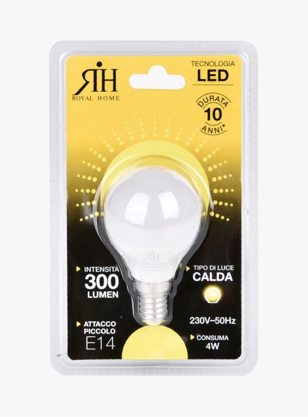 Lampadina led 30 watt a sfera calda G