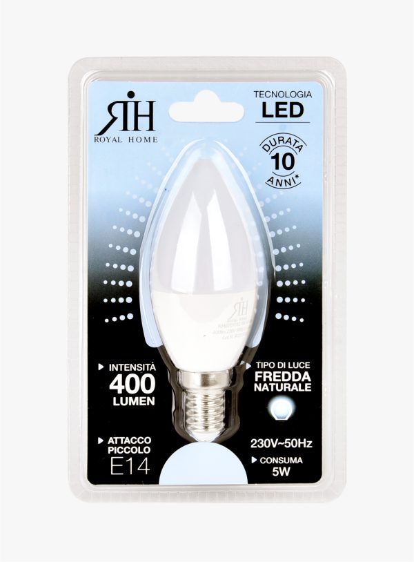 Lampadina led 35 watt a candela fredda F