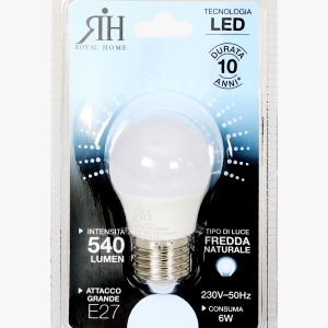 Lampadina led 40 watt a sfera fredda G